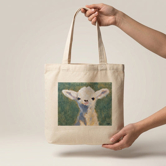 Little lamb tote bag