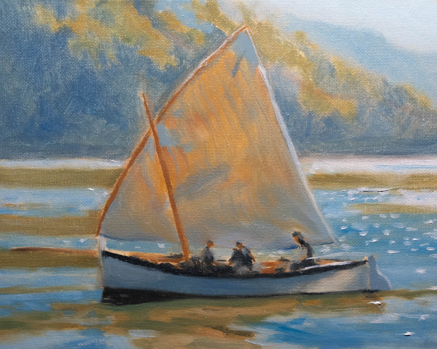 Below telegraph hill study print