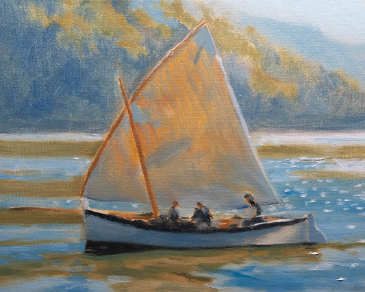 Below telegraph hill study print