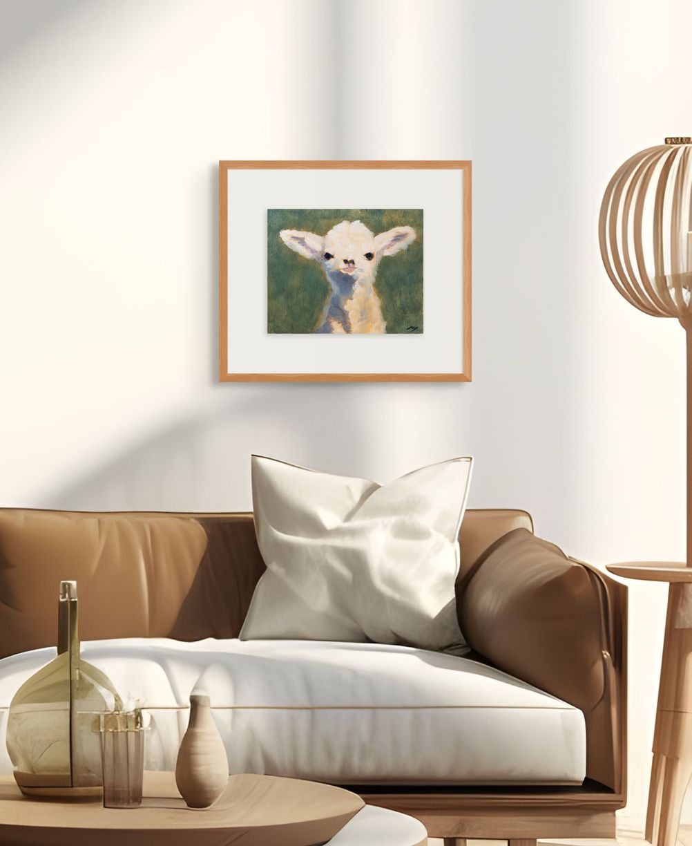 Little lamb print