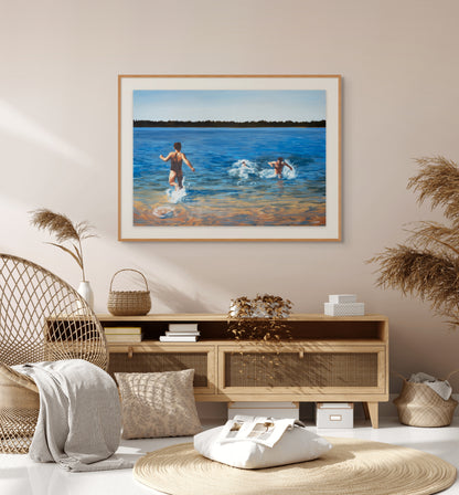 Vårbad print
